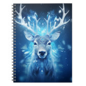 Carnet Cerf d'hiver 3D (Devant)