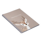 Carnet Cerf heureux de la forêt (Côté Droit)