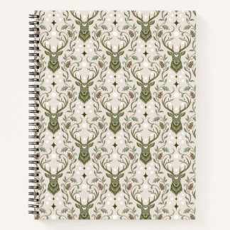 Carnet Cerf Tribal Boho, Rêvant de Cerf