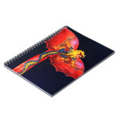Carnet Cerf-volant rouge de dragon (Côté gauche)