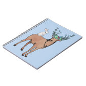 Carnet Cerfs communs et lapin (Côté gauche)