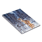 Carnet Cerfs dans la neige (Côté Droit)