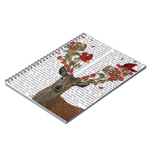 Carnet Cerfs et Inséparables 2 (Côté gauche)