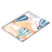 Carnet Cerfs-Volants | Aquarelle Pastel (Côté gauche)