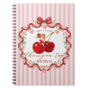 Carnet Cerise Douce sur le dessus Coquette Anniversaire F