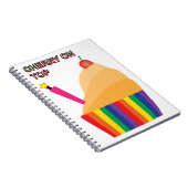 Carnet Cerise sur le dessus 02 (Côté Droit)