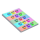 Carnet Cerises colorées - Pop Art (Côté Droit)