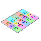 Carnet Cerises colorées - Pop Art (Côté gauche)