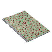 Carnet Cerises Et Fleurs (Côté Droit)