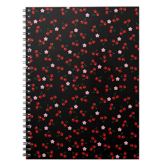 Carnet Cerises noires (Devant)