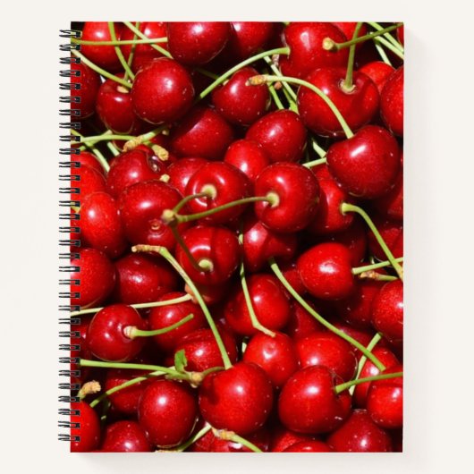 Carnet Cerises rouges (Devant)