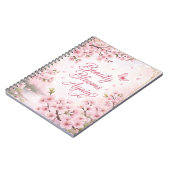 Carnet Cerisier en Fleur : La Beauté Refleurit (Côté gauche)