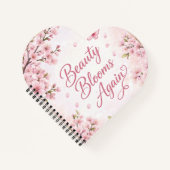 Carnet Cerisier en Fleur : La Beauté Refleurit (Devant)