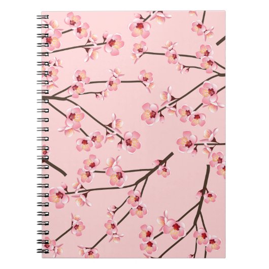 Carnet Cerisier en fleurs (Devant)