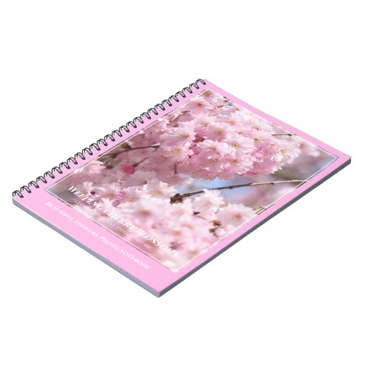 Carnet Cerisiers pleureurs [Photo Notebook] (Côté gauche)