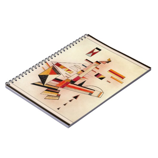 Carnet Certainement, fameux tableau de Wassily Kandinsky (Côté gauche)