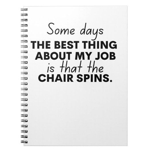 Carnet Certains jours, la meilleure chose à propos de mon (Devant)