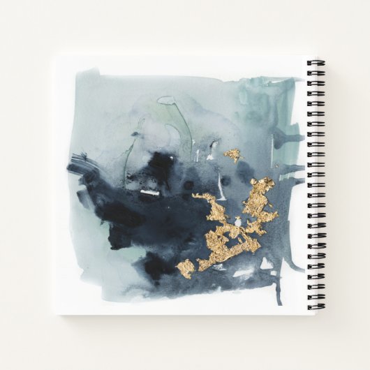 Carnet Cerulean & Or (Dos)