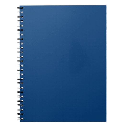 Carnet Céruléen foncé (Devant)