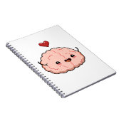 Carnet Cerveau Cute Kawaii (Côté Droit)