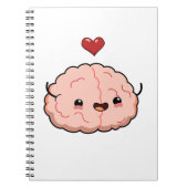 Carnet Cerveau Cute Kawaii (Devant)