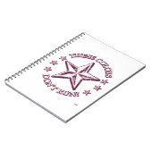 Carnet Ces couleurs ne courent pas ! Étoile (Côté gauche)
