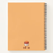 Carnet C'est comme ça que je roule Cute Kawaii Sushi (Dos)