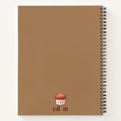 Carnet C'est comme ça que je roule Cute Kawaii Sushi (Dos)