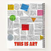 CARNET C'EST DE L'ART (Dos)