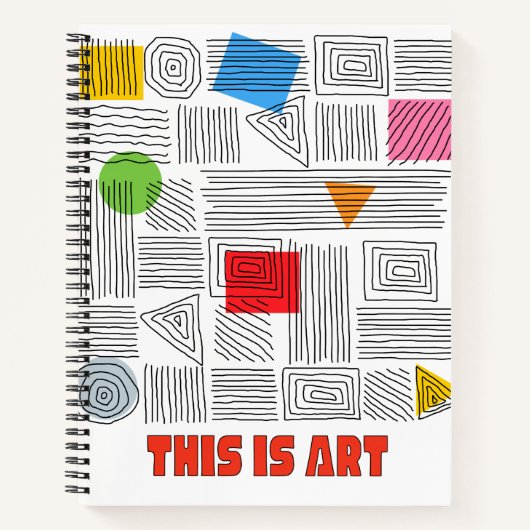 CARNET C'EST DE L'ART (Devant)