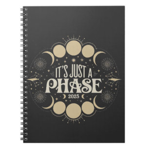 Carnet C'est juste une phase solaire Eclipse 2025 Lune lu