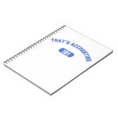 Carnet C'est la comptabilité 101 (Côté gauche)