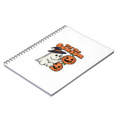 Carnet C'Est La Saison Halloween Costume sorcier Casquett (Côté gauche)