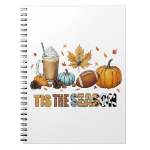 Carnet C'est la saison Herbstzeit mit Football und Kaffee