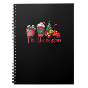 Carnet C'Est La Saison Hockey Coffee Noël Père Noël