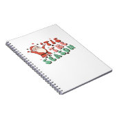 Carnet C'est la saison Noël Rétro Père Noël (Côté Droit)