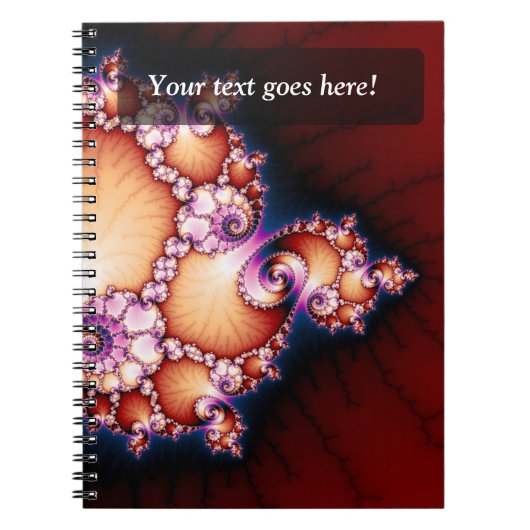 Carnet C'Est Le Point - L'Art Fractal (Devant)