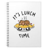 Carnet C'est l'heure du déjeuner (Devant)