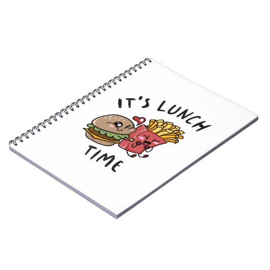 Carnet C'est l'heure du déjeuner (Côté gauche)