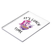 Carnet C'est l'heure du déjeuner (Côté gauche)