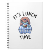 Carnet C'est l'heure du déjeuner (Devant)
