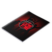 Carnet C'est l'heure du jeu - Rouge (Côté gauche)
