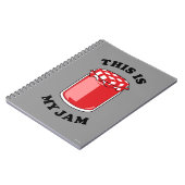 Carnet C'Est Ma Confiture (Côté gauche)