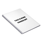 Carnet C'est mes mains (Côté Droit)