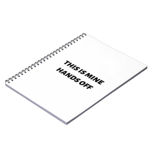 Carnet C'est mes mains (Côté gauche)