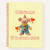 Carnet c'est moi si ça vous intéresse (Devant)