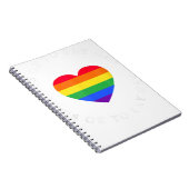 Carnet C'Est Ok De Dire Gay Florida LGBTQ Pride Mois Ally (Côté Droit)