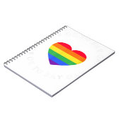 Carnet C'Est Ok De Dire Gay Florida LGBTQ Pride Mois Ally (Côté gauche)