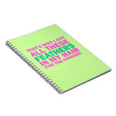 Carnet C'est pourquoi j'ai obtenu toutes ces plumes dans (Côté Droit)