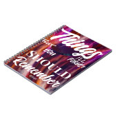 Carnet C'est que j'oublierai, mais tu devrais te souvenir (Côté gauche)
